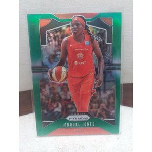 2020 Panini Prizm WNBA Jonquel Jones Green Prizm Card #37